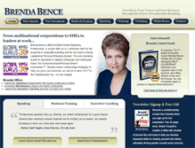 Tablet Screenshot of brendabence.com